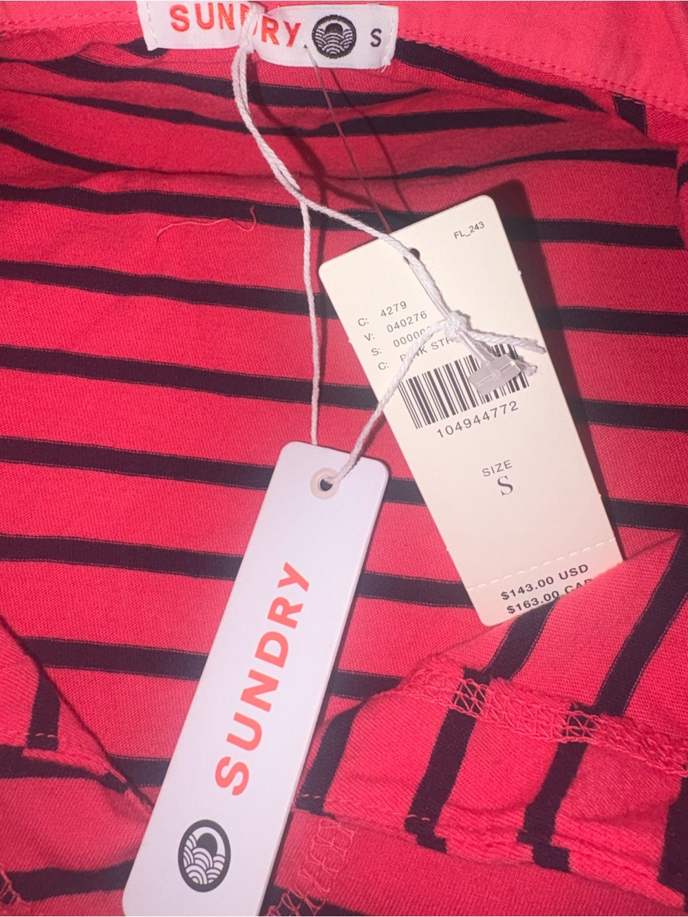 Sundry Twofer Polo Bubble-Hem Mini Dress - Picture 6 of 9